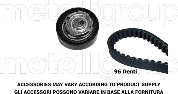 Metelli 29-0115 - Timing Belt Set autospares.lv