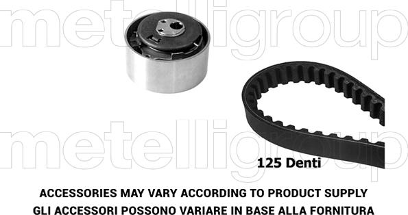 Metelli 29-0118 - Timing Belt Set autospares.lv