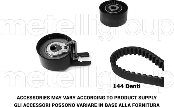 Metelli 29-0128 - Timing Belt Set autospares.lv