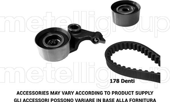 Metelli 29-0175 - Timing Belt Set autospares.lv