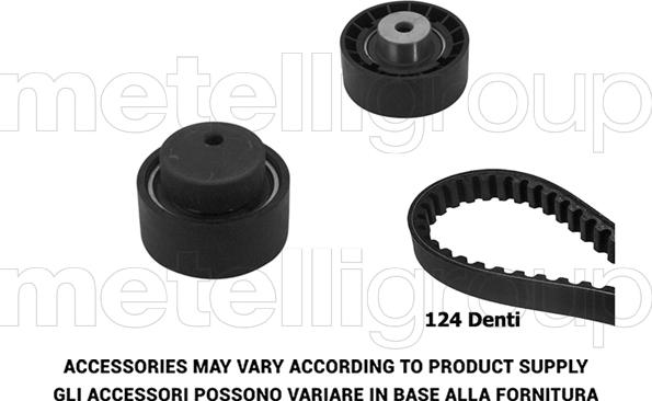 Metelli 29-0399 - Timing Belt Set autospares.lv