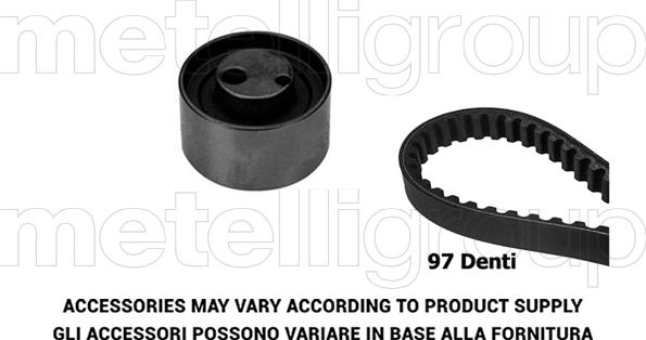 Metelli 29-0394 - Timing Belt Set autospares.lv