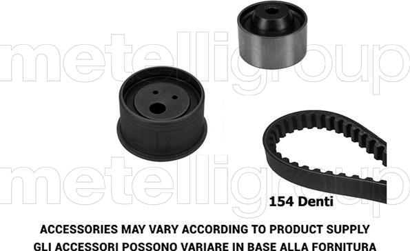 Metelli 29-0391 - Timing Belt Set autospares.lv