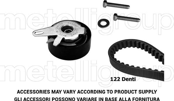 Metelli 29-0392 - Timing Belt Set autospares.lv