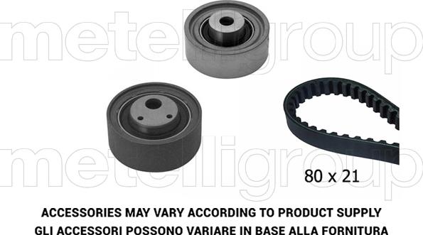 Metelli 29-0347 - Timing Belt Set autospares.lv