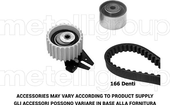 Metelli 29-0357 - Timing Belt Set autospares.lv