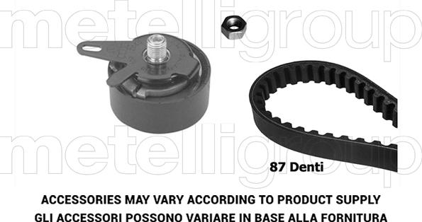 Metelli 29-0369 - Timing Belt Set autospares.lv