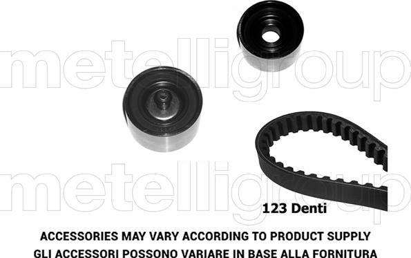 Metelli 29-0318 - Timing Belt Set autospares.lv