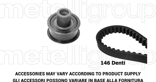 Metelli 29-0385 - Timing Belt Set autospares.lv