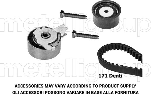 Metelli 29-0331 - Timing Belt Set autospares.lv