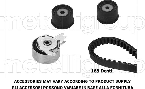 Metelli 29-0332 - Timing Belt Set autospares.lv