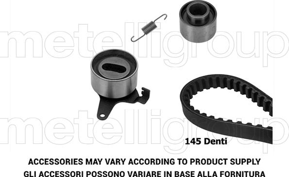 Metelli 29-0375 - Timing Belt Set autospares.lv