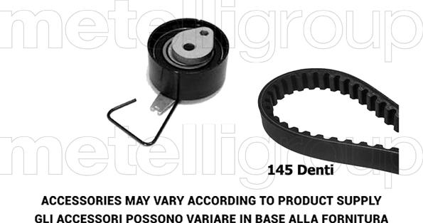 Metelli 29-0376 - Timing Belt Set autospares.lv