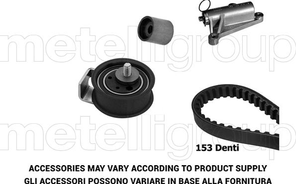 Metelli 29-0370 - Timing Belt Set autospares.lv