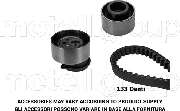 Metelli 29-0295 - Timing Belt Set autospares.lv