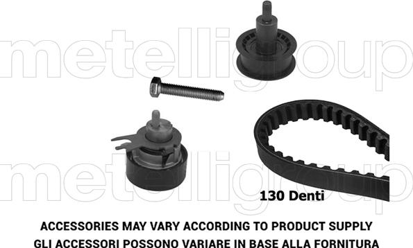 Metelli 29-0293 - Timing Belt Set autospares.lv