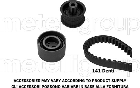 Metelli 29-0249 - Timing Belt Set autospares.lv