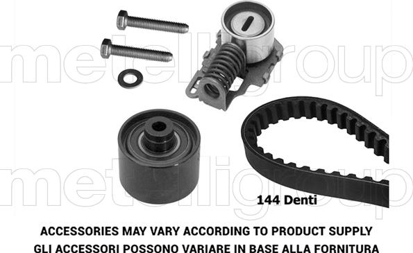 Metelli 29-0245 - Timing Belt Set autospares.lv