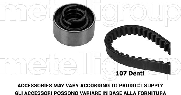 Metelli 29-0258 - Timing Belt Set autospares.lv