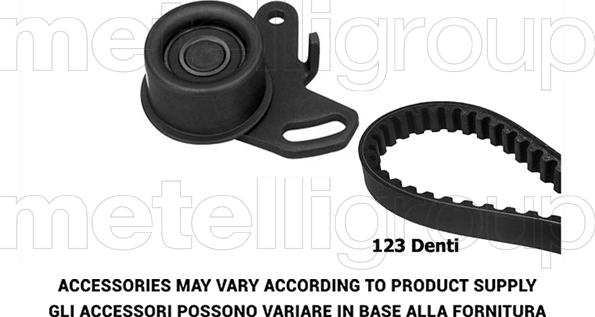 Metelli 29-0265 - Timing Belt Set autospares.lv