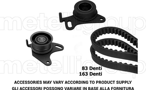 Metelli 29-0266 - Timing Belt Set autospares.lv