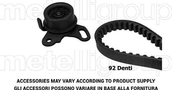 Metelli 29-0260 - Timing Belt Set autospares.lv