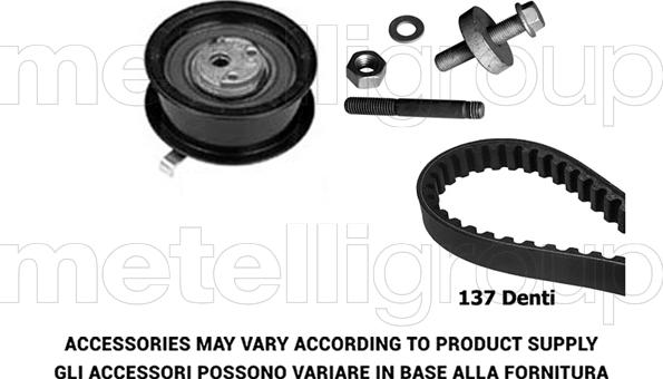 Metelli 29-0215 - Timing Belt Set autospares.lv