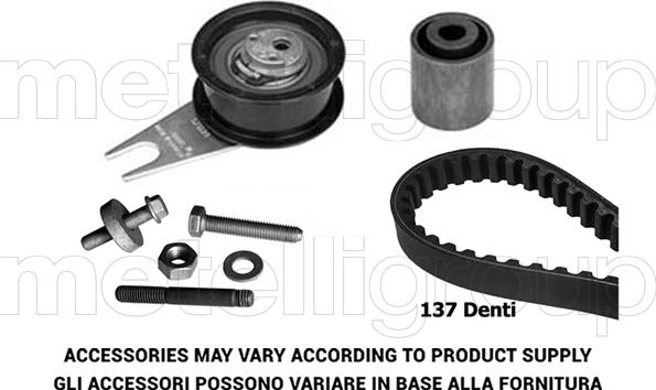 Metelli 29-0213 - Timing Belt Set autospares.lv