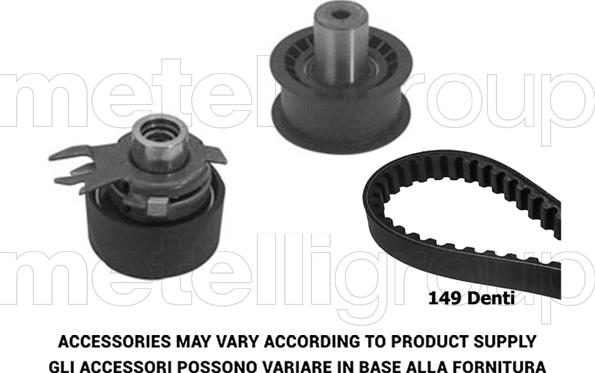 Metelli 29-0217 - Timing Belt Set autospares.lv