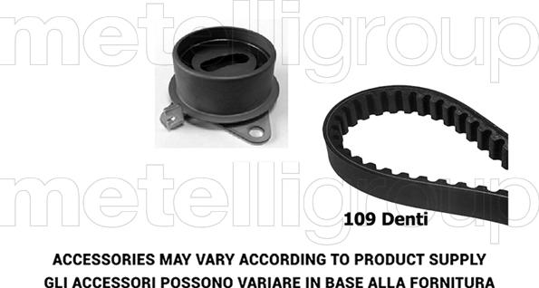 Metelli 29-0288 - Timing Belt Set autospares.lv