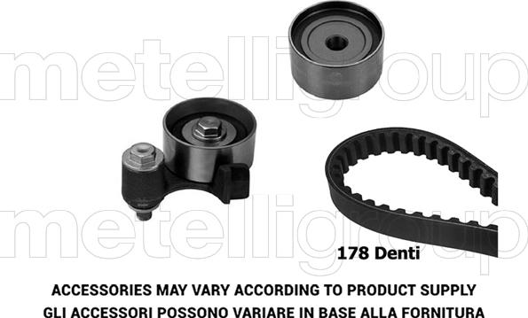 Metelli 29-0287 - Timing Belt Set autospares.lv