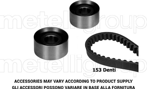 Metelli 29-0230 - Timing Belt Set autospares.lv