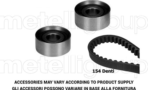 Metelli 29-0232 - Timing Belt Set autospares.lv