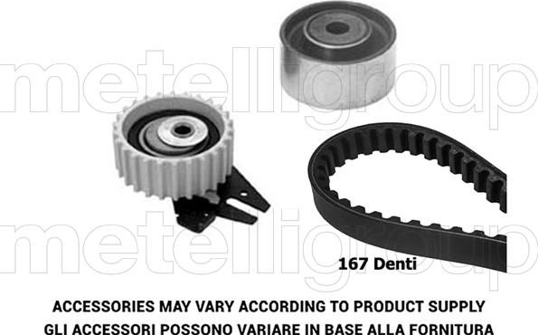 Metelli 29-0237 - Timing Belt Set autospares.lv