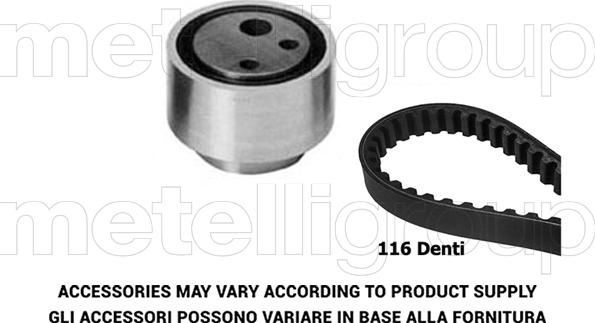 Metelli 29-0225 - Timing Belt Set autospares.lv