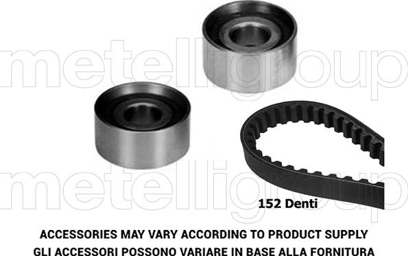 Metelli 29-0228 - Timing Belt Set autospares.lv