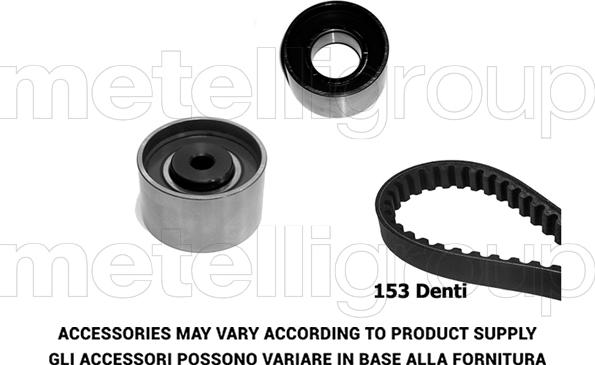 Metelli 29-0275 - Timing Belt Set autospares.lv