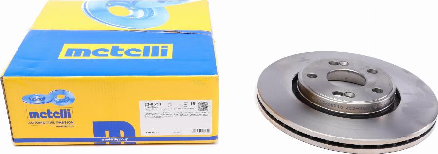 Metelli 23-0533 - Brake Disc autospares.lv