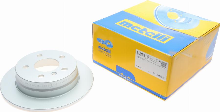 Metelli 23-0833C - Brake Disc autospares.lv