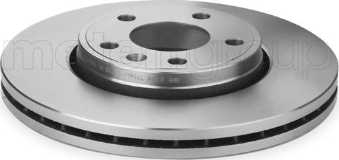 Metelli 23-0798 - Brake Disc autospares.lv