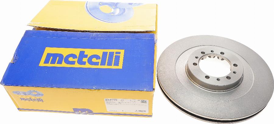 Metelli 23-0709 - Brake Disc autospares.lv