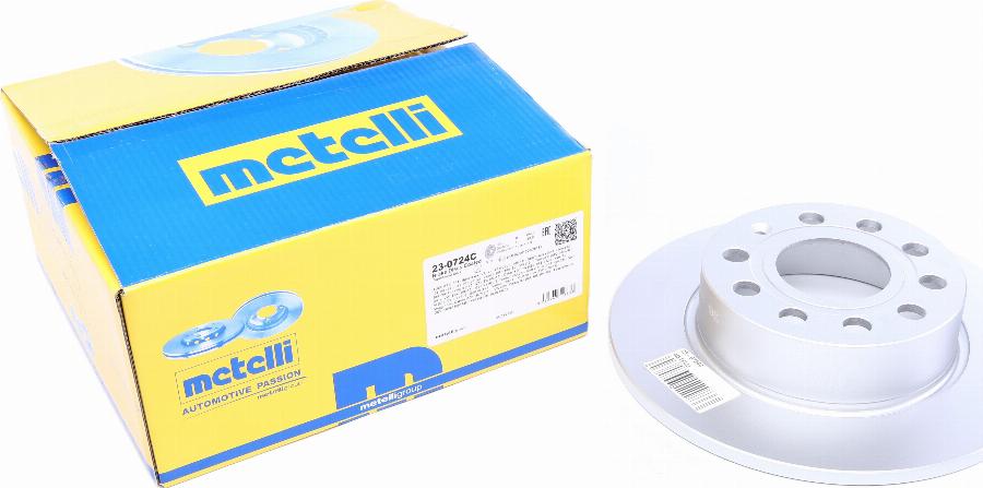 Metelli 23-0724C - Brake Disc autospares.lv