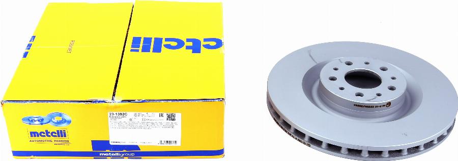 Metelli 23-1392C - Brake Disc autospares.lv