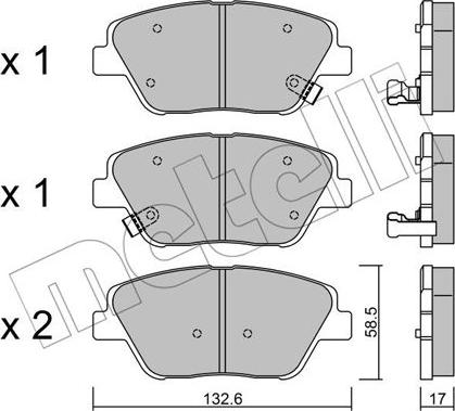 Metelli 22-0945-0 - Oil Filter autospares.lv