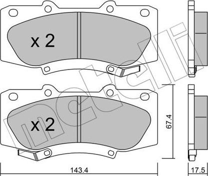 Metelli 22-0937-0 - Oil Filter autospares.lv