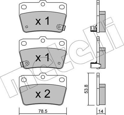 Metelli 22-0431-0 - Oil Filter autospares.lv