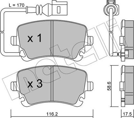 Metelli 22-0554-0 - Oil Filter autospares.lv