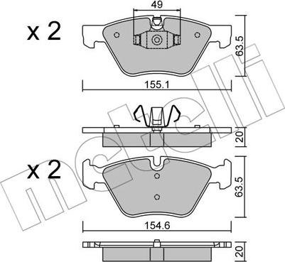 Metelli 22-0557-5 - Oil Filter autospares.lv