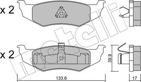 Metelli 22-0522-0 - Oil Filter autospares.lv