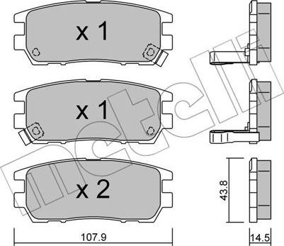 Metelli 22-0151-0 - Oil Filter autospares.lv